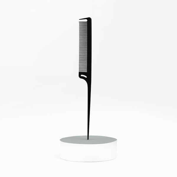 GP002 - CARBON FIBER RAT TAIL COMB - Glampalm® USA Official  display picture 3