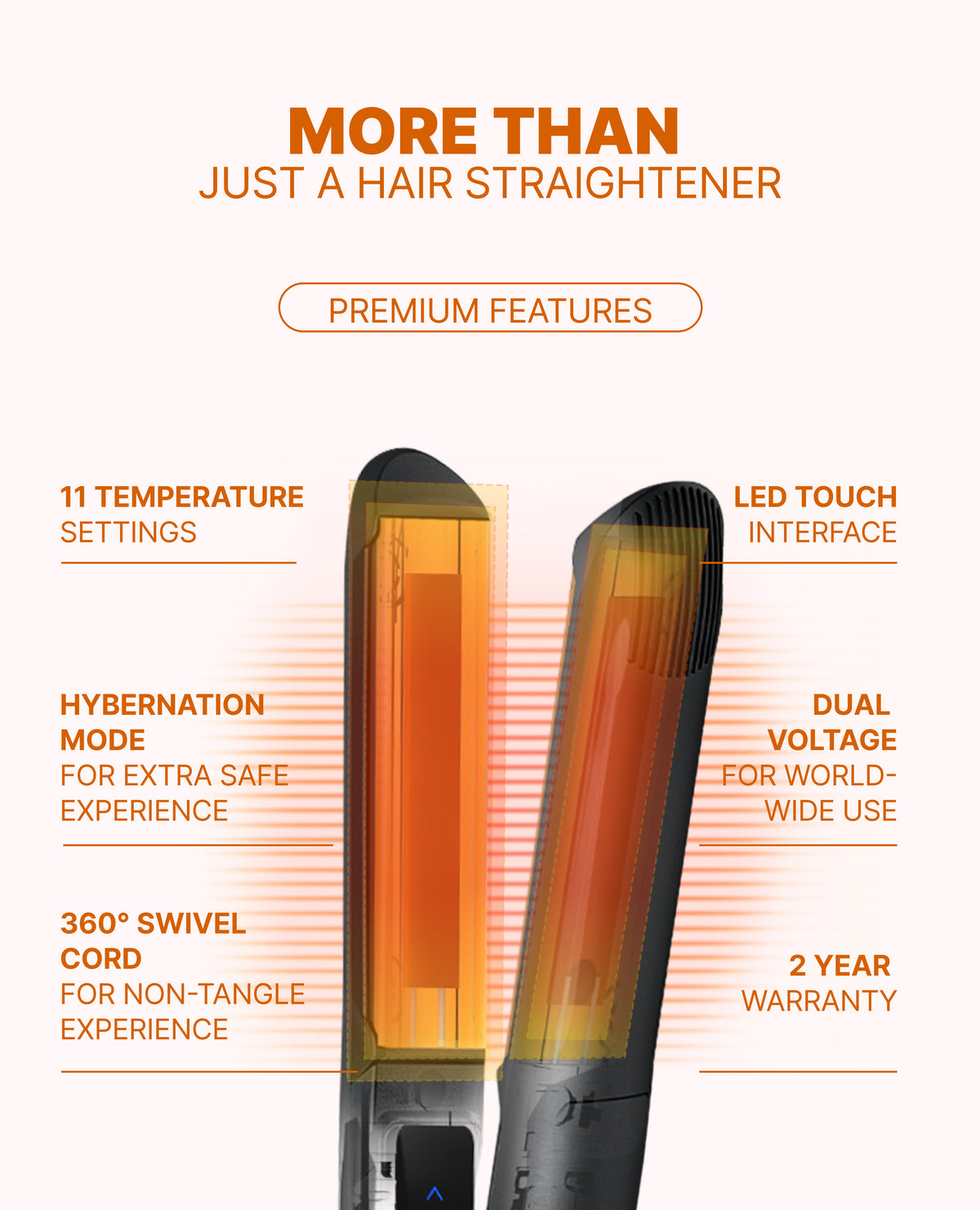 GlamMuse 1" Original Black (GP201TBK)