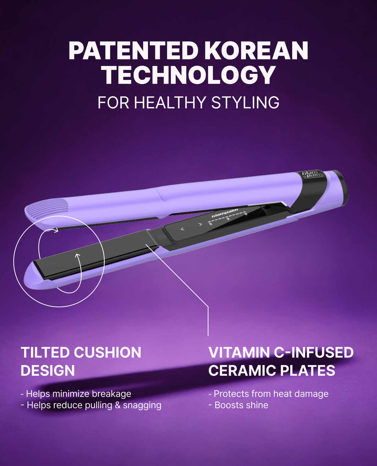 GlamMuse 1" Purple (GP201TPP)