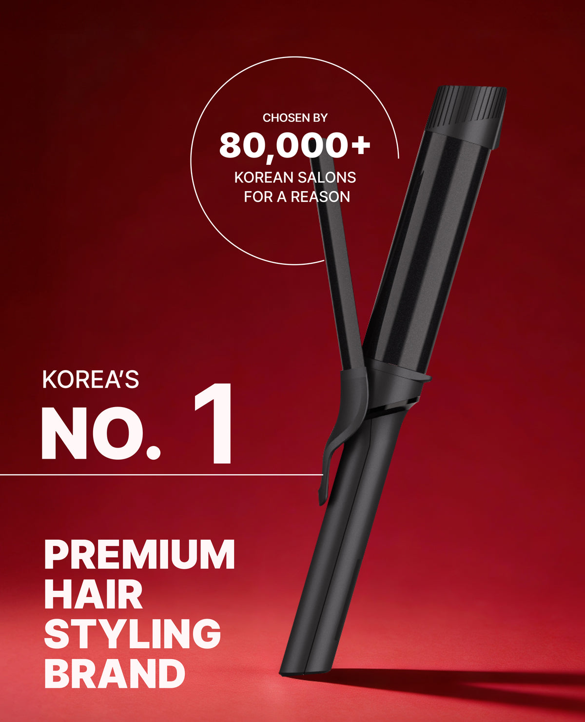 GlamMuse Curling Iron (GP628)