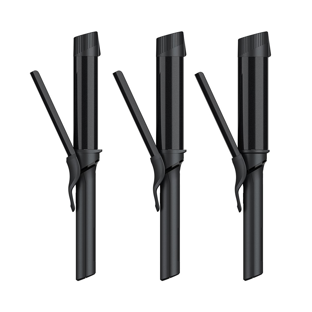 GlamMuse Curling Iron Set (GP628AM+GP628AL+GP628AG)