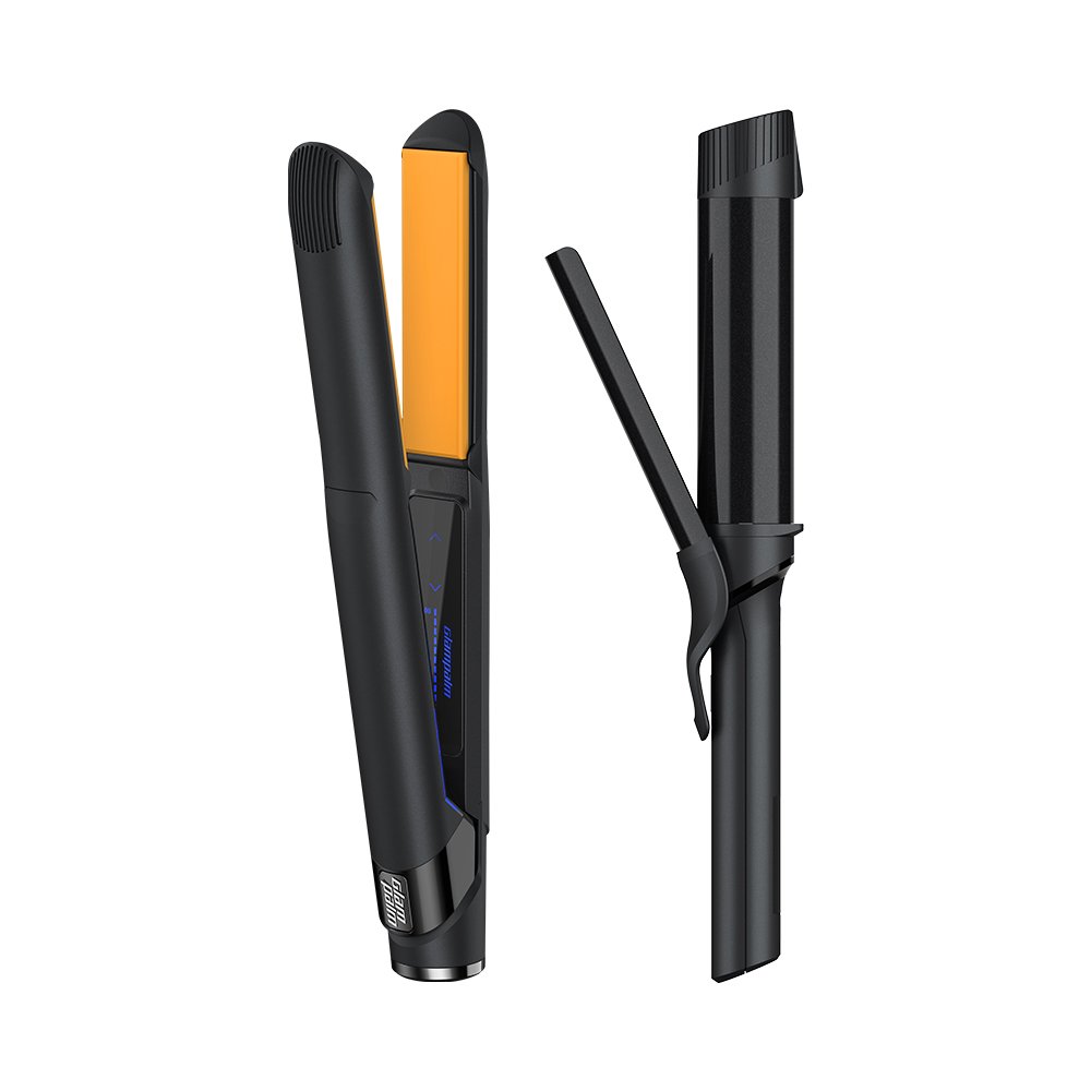 GlamMuse Flat & Curling Set (GP201T + GP628)